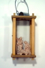 Lantern family, with holy family 3.9inch nature.